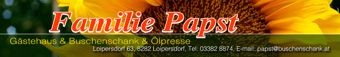 Buschenschank & Ölmühle Papst