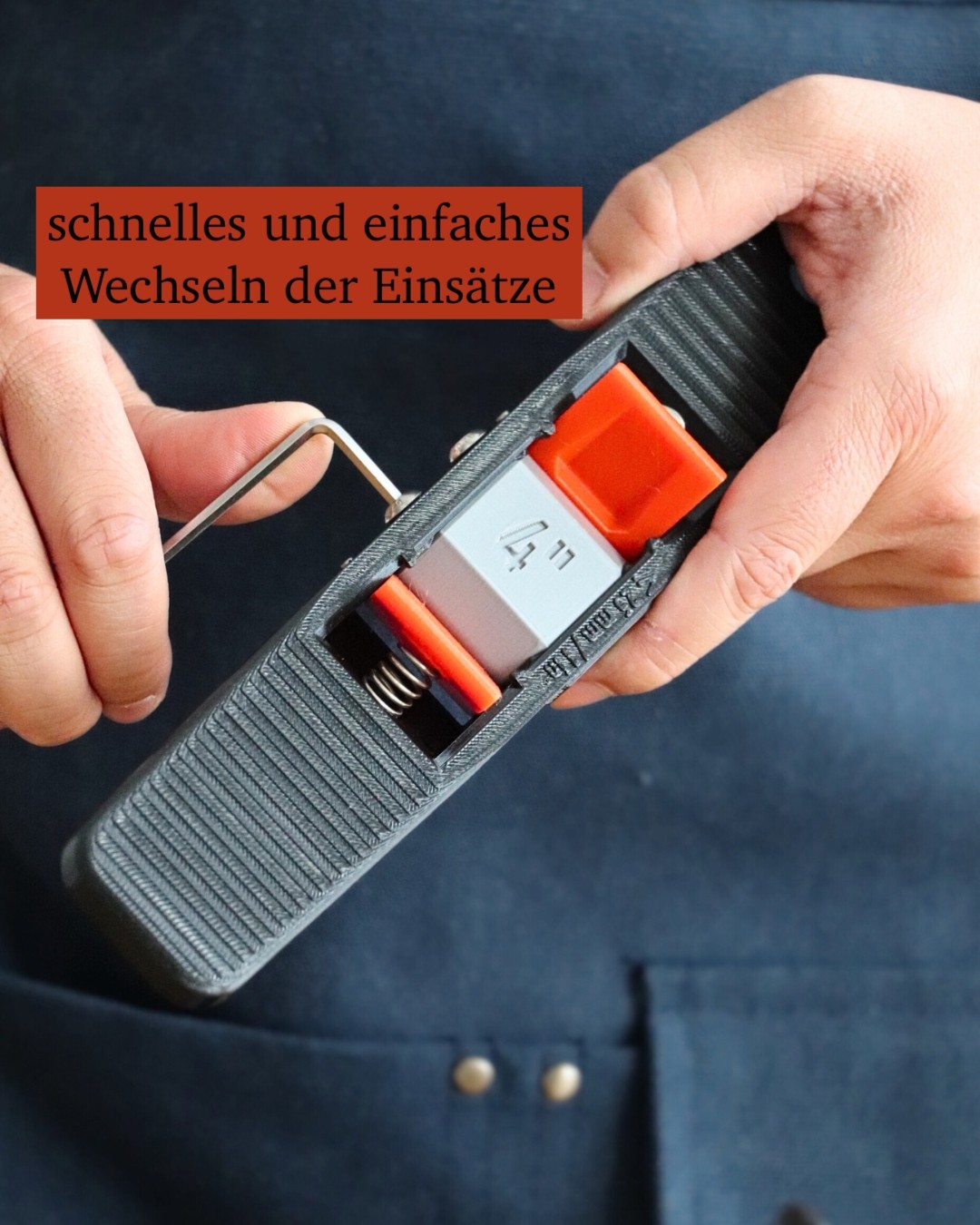 Orion Sanding Stick / Schleifstab / Schleifpapierhalterung / Handschleifvorrichtung