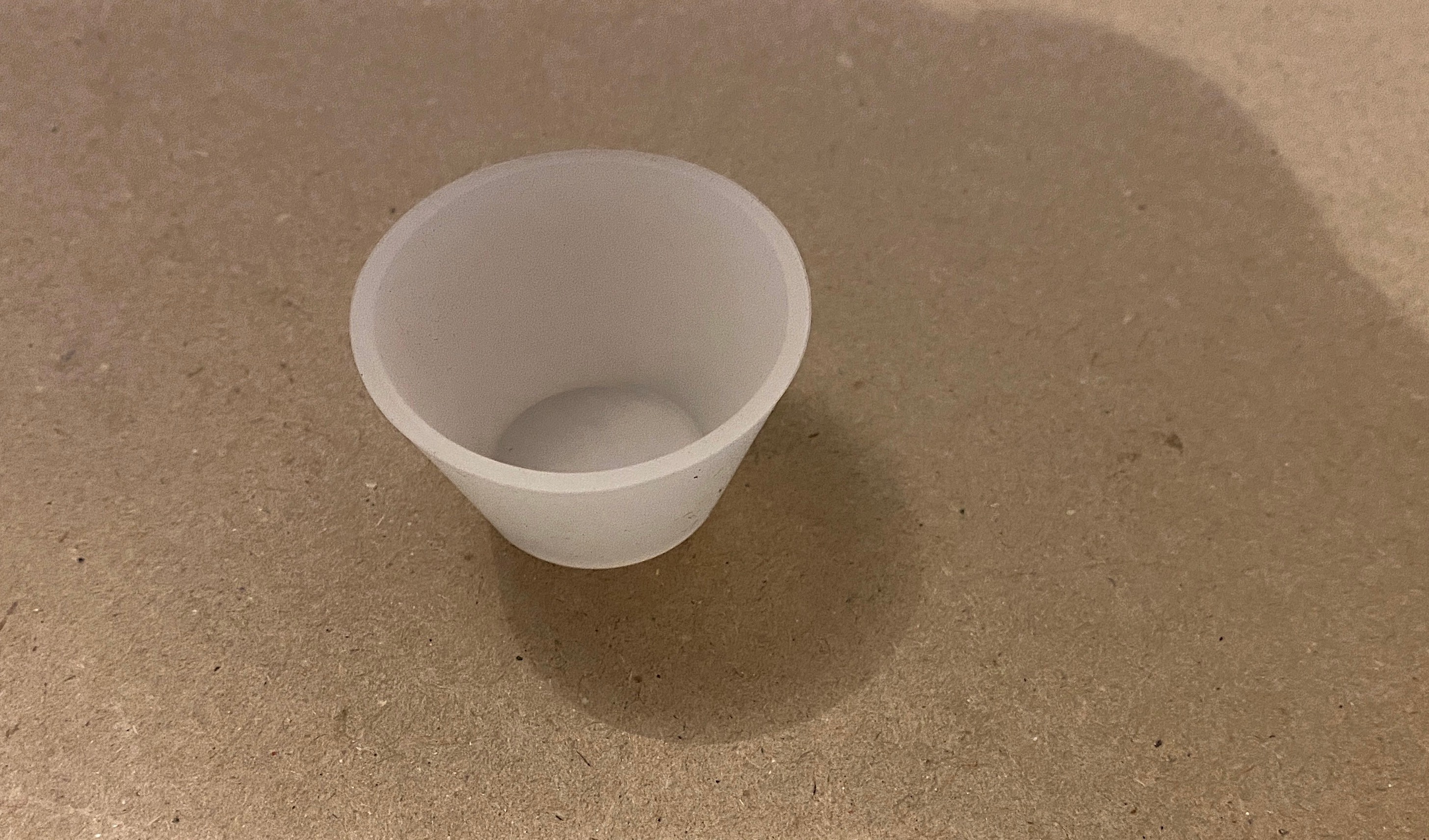 Silikonbecher / Becher zum Mischen von 2-K Kleber