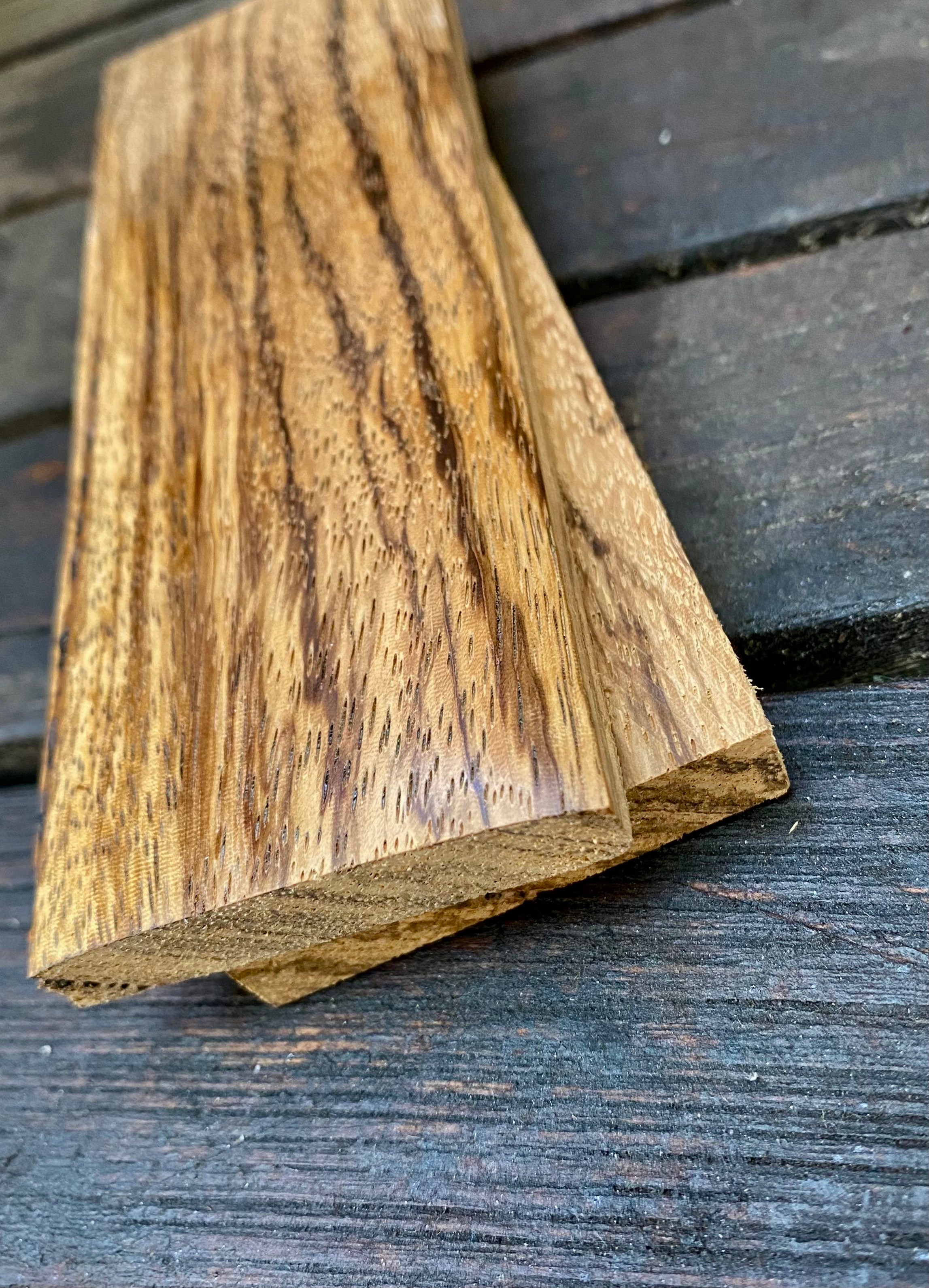 Zebrano Griffmaterial / Zebrano Griffschalen