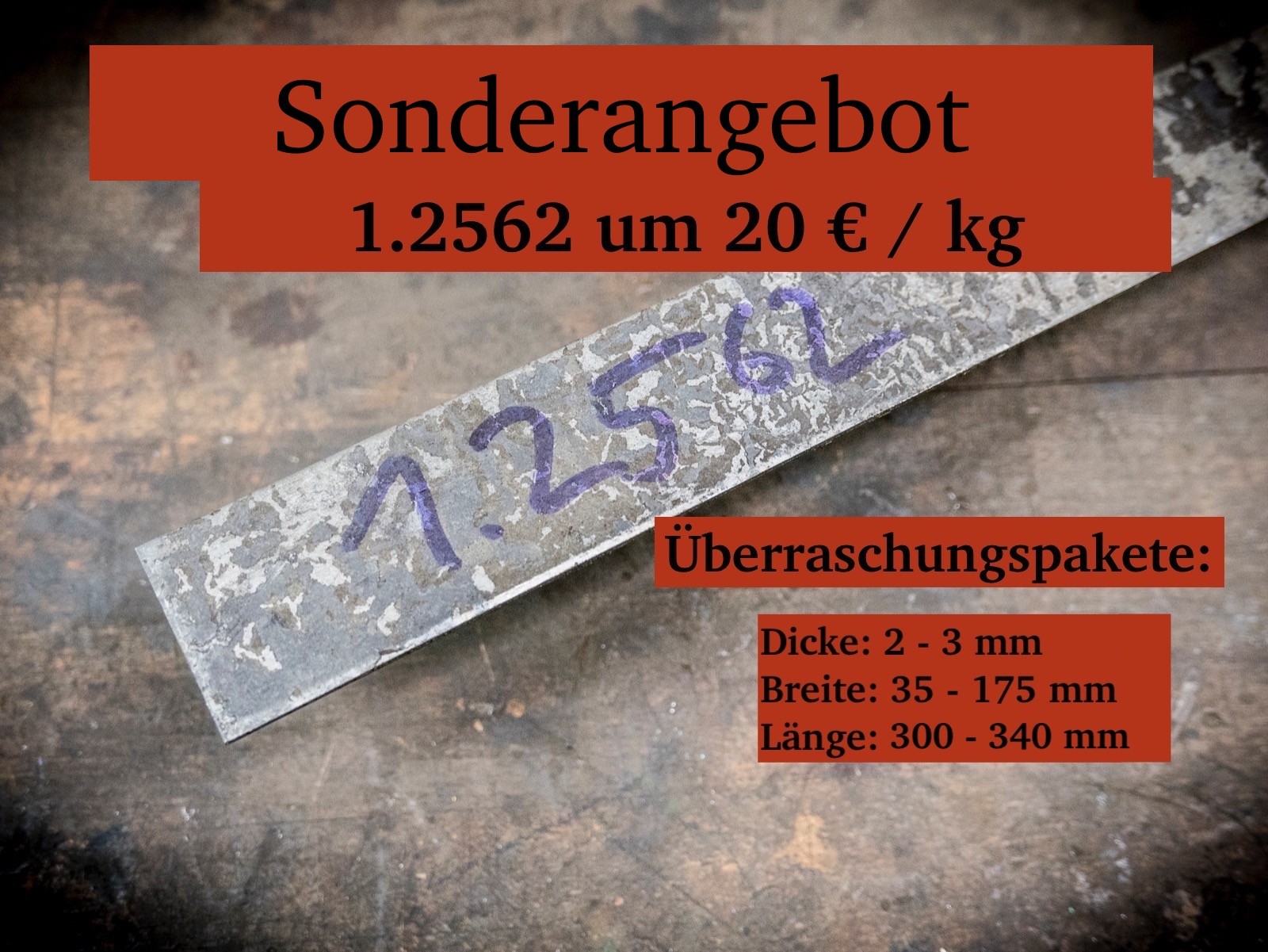 1.2562 / 142WV13 / F2 - SONDERANGEBOT