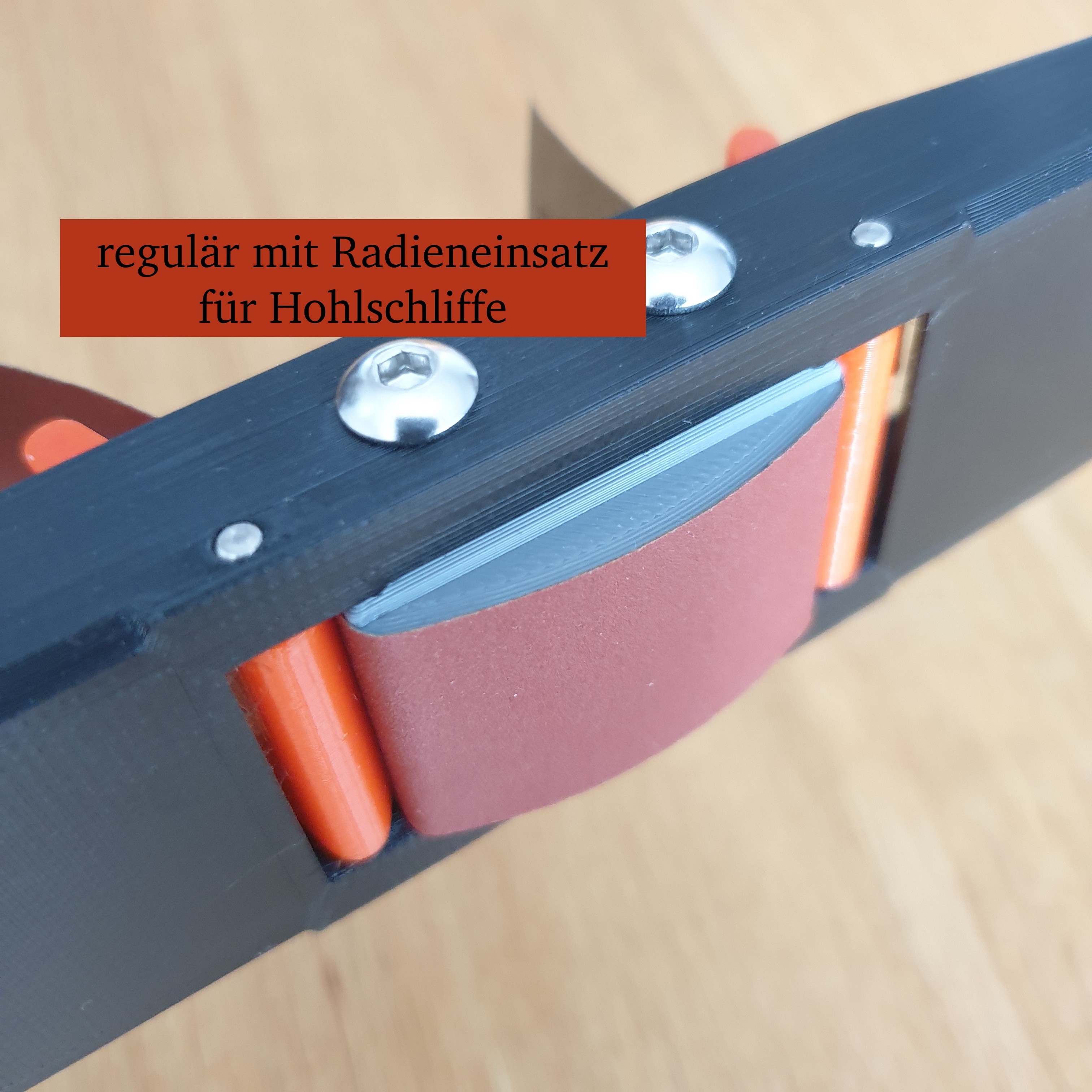 Orion Sanding Stick / Schleifstab / Schleifpapierhalterung / Handschleifvorrichtung