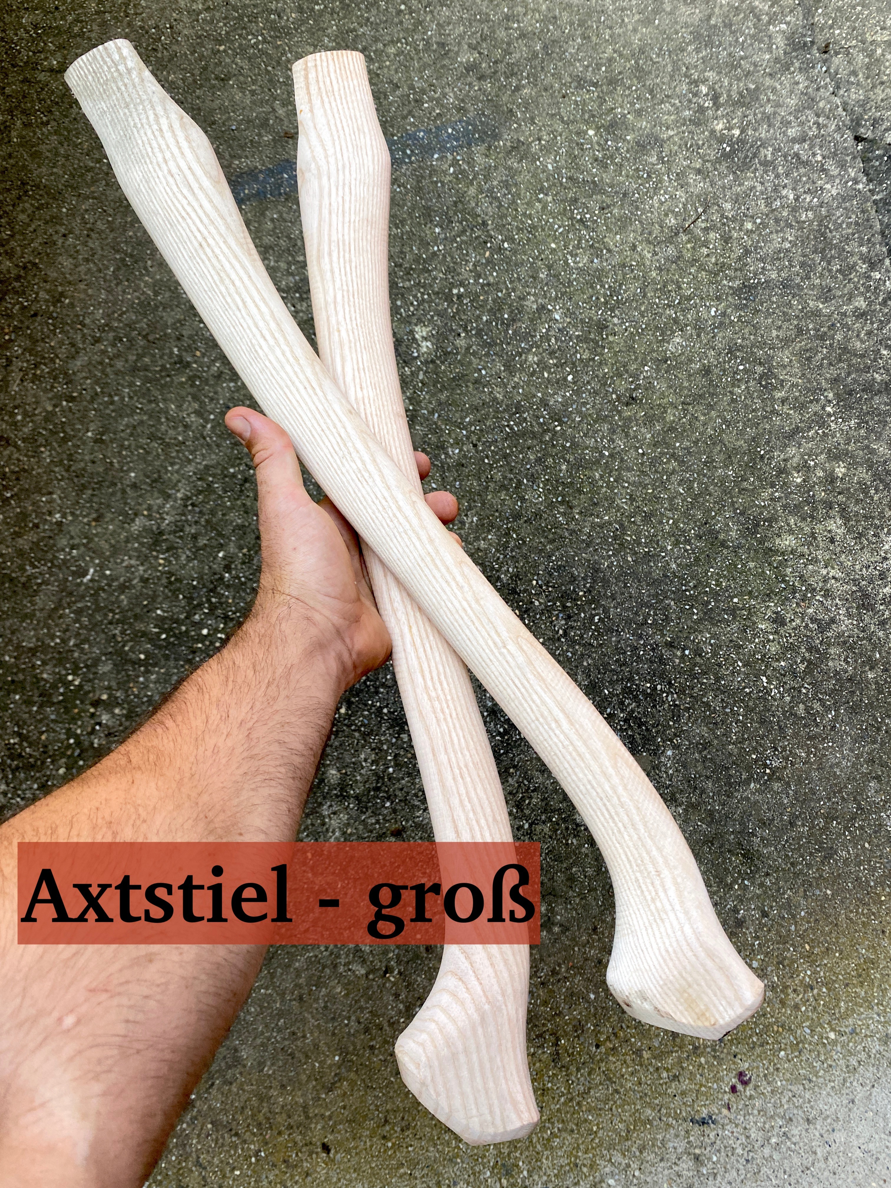 Stiele für Hämmer und Äxte aus Esche / Hammerstiel / Axtstiel