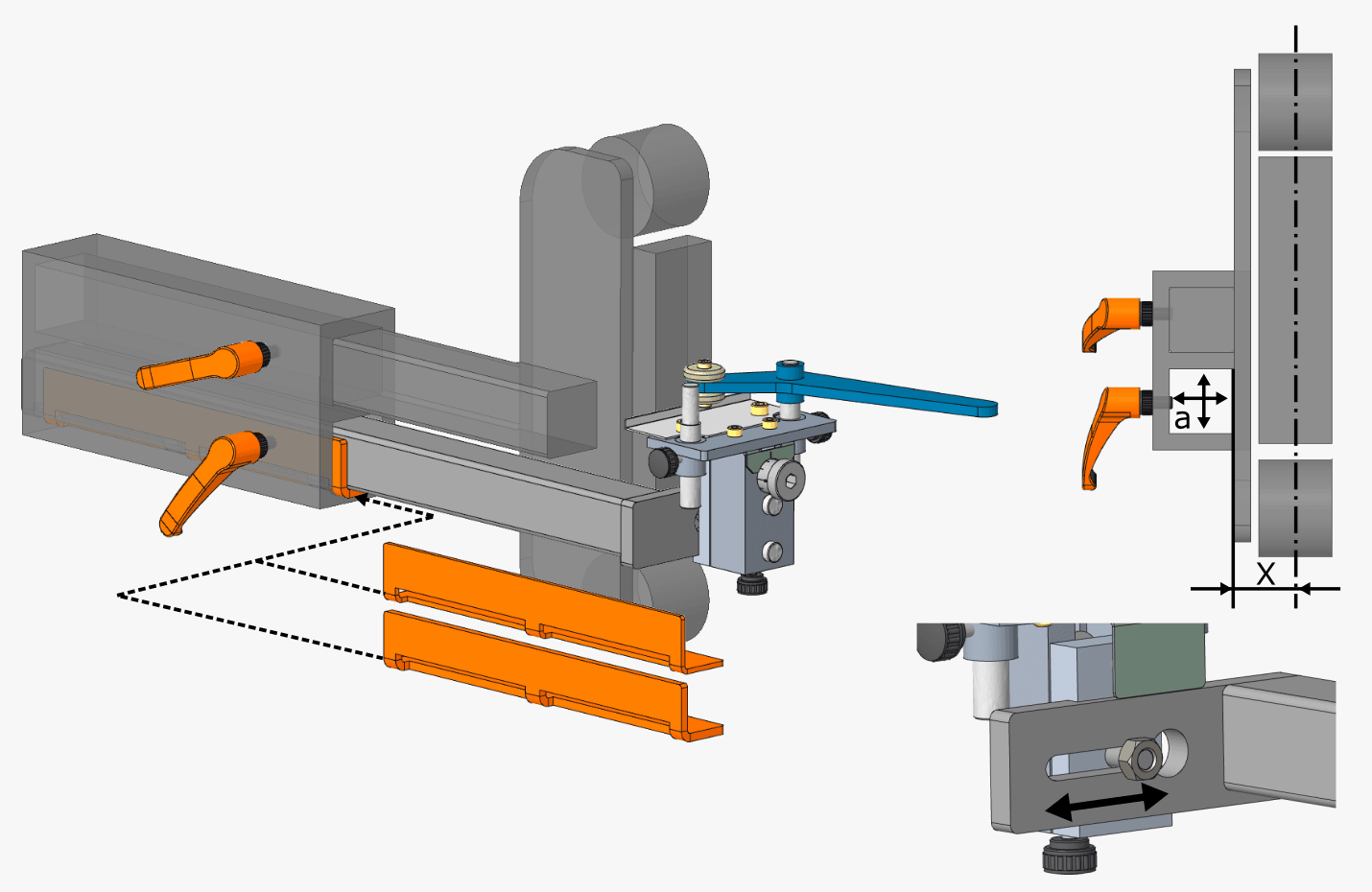 Klingenschleifhilfe von Tobinmachines / Universal Blade Jig / Schleifhilfe / Schleifvorrichtung - NEUE VERSION