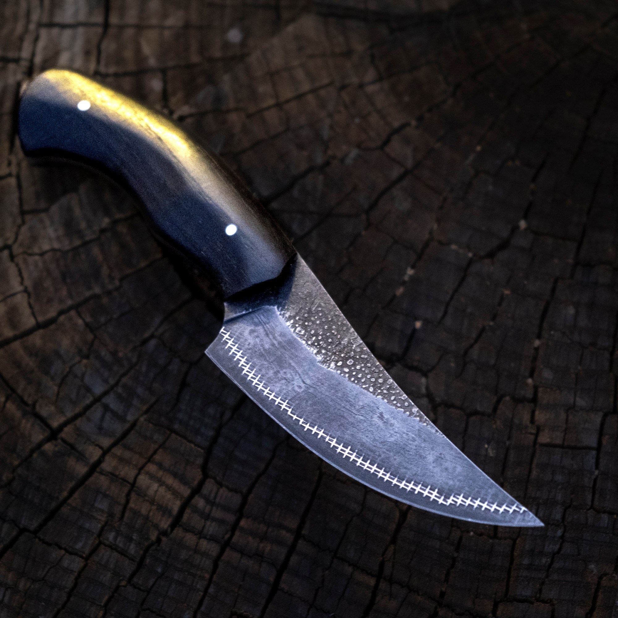 Verkauft Jagdmesser - Crossline - Robinie