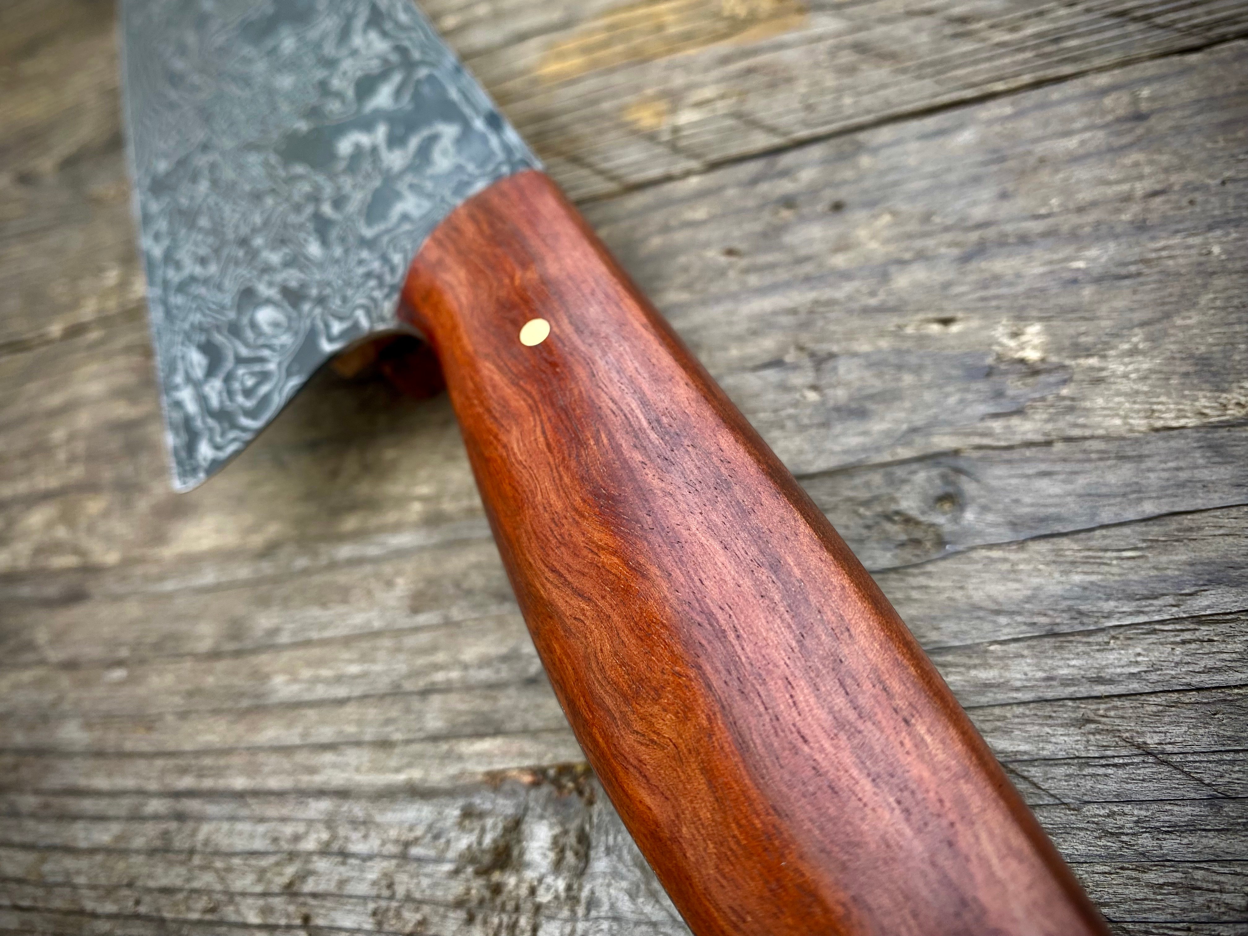 Kochmesser Gyuto - 222x59 mm - Damaszenerstahl - Jarrah