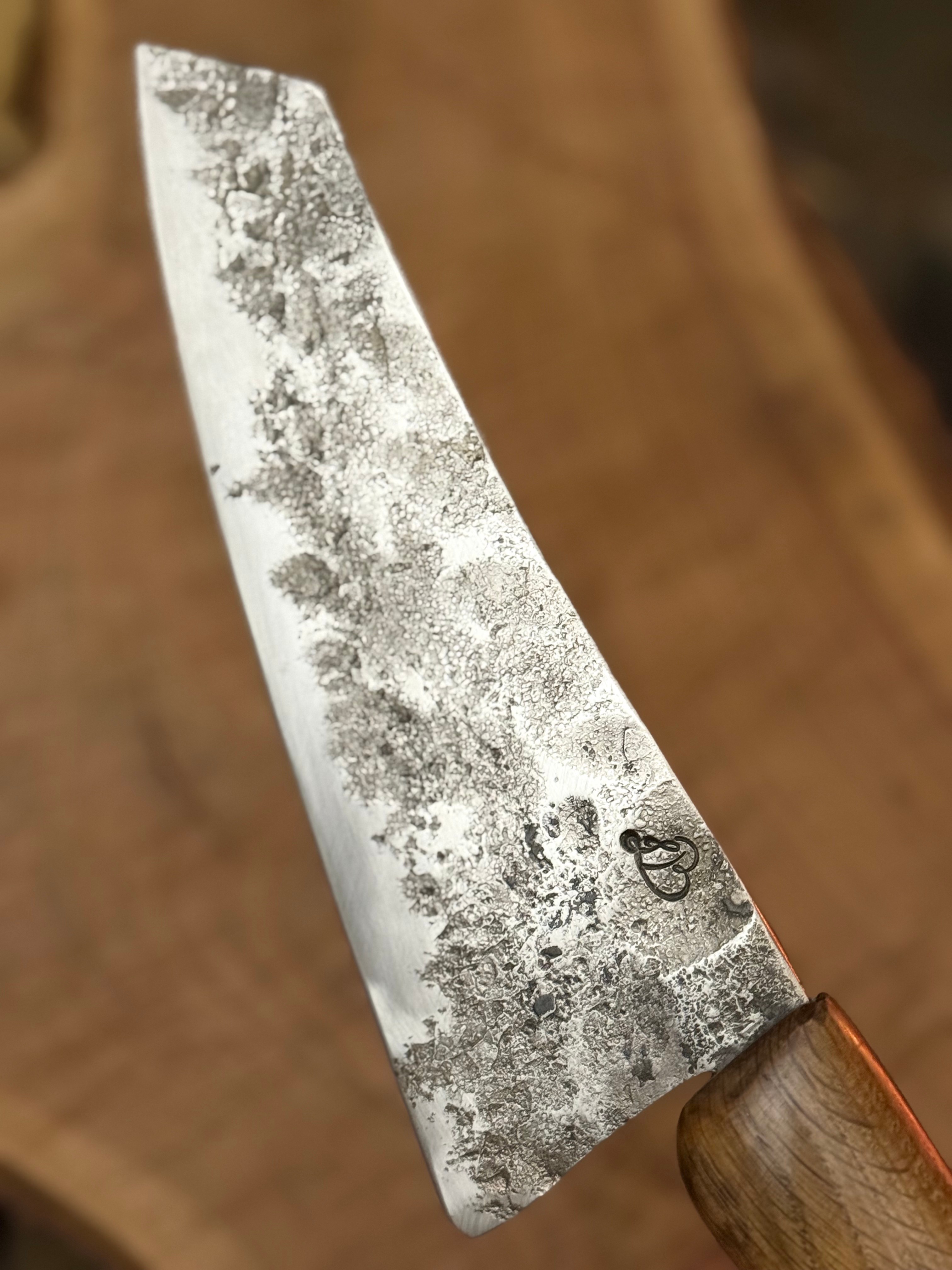 Küchenmesser Bunka - 100Cr6 - Fasseiche