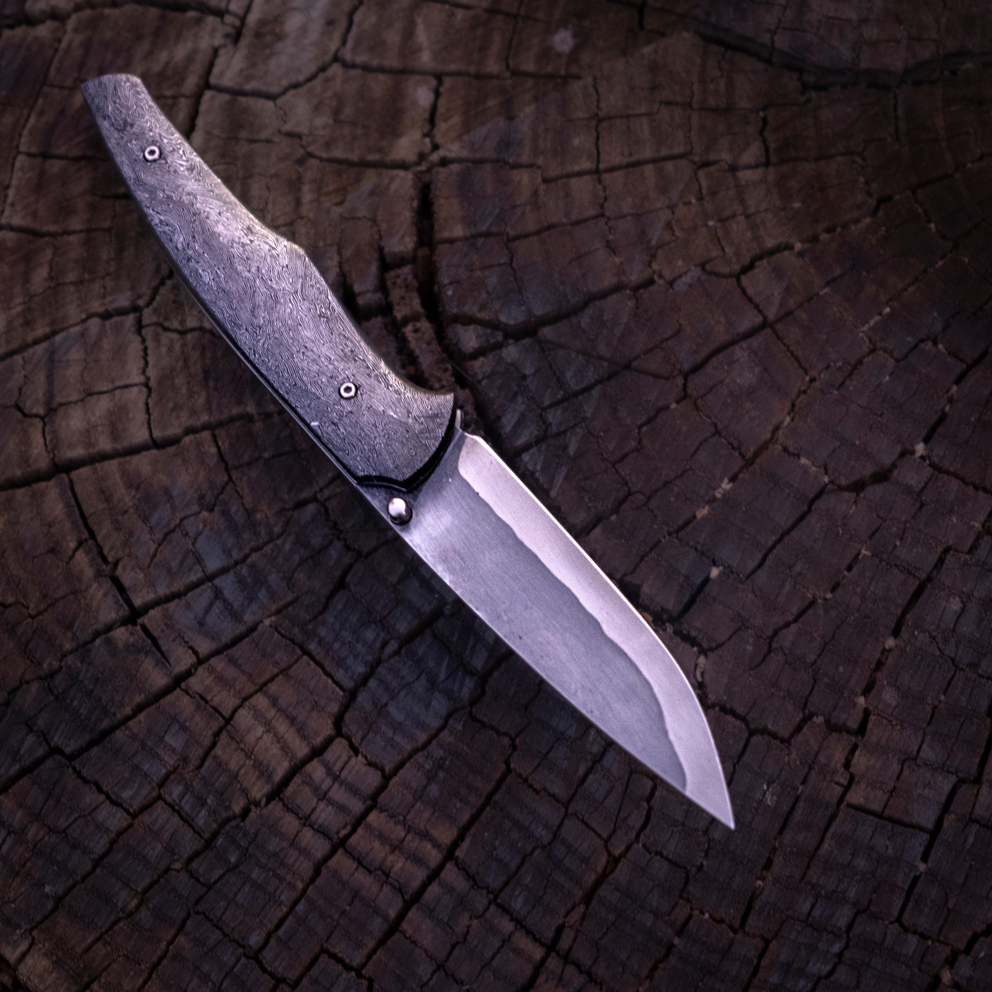 Klappmesser - Linerlock - Magnacut - Carbon
