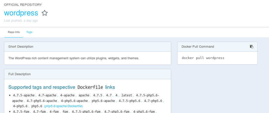 docker website monitor