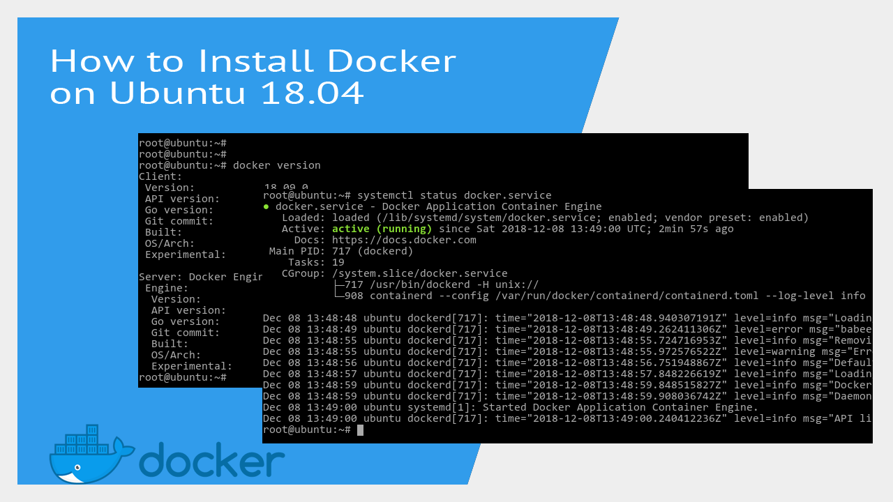 Install docker ubuntu 18.04 bionic