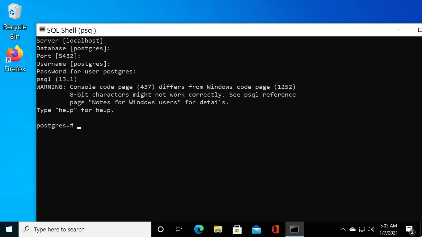 How to Install PostgreSQL on Windows