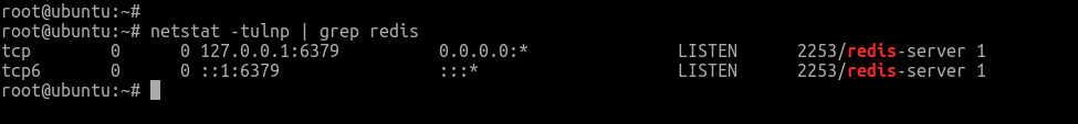 By default, Redis on Ubuntu runs on TCP port 6379.