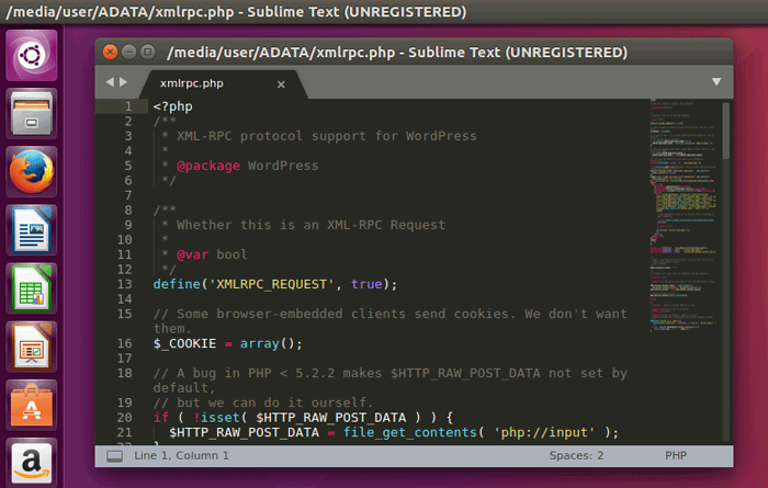 open sublime text from terminal ubuntu