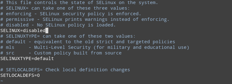 Selinux ubuntu не включается