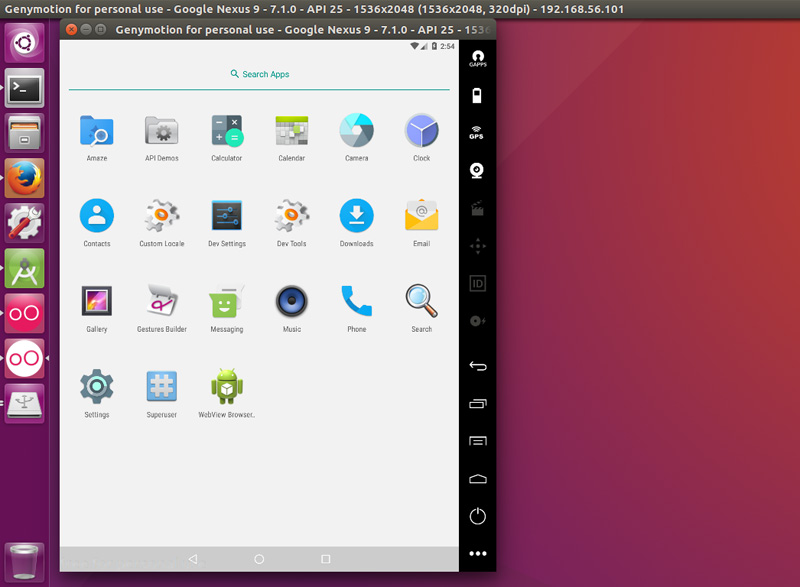 ubuntu android studio android emulator setup