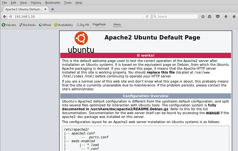 Как сбросить apache2 ubuntu