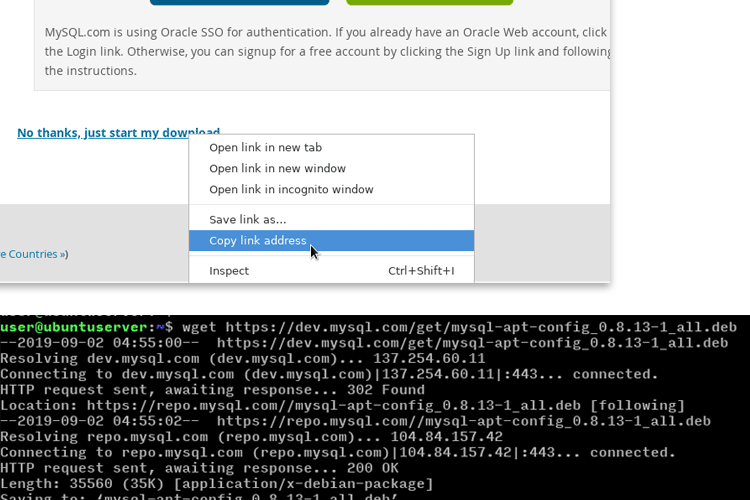 mysql download oracle