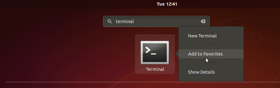 open terminal ubuntu hotkey