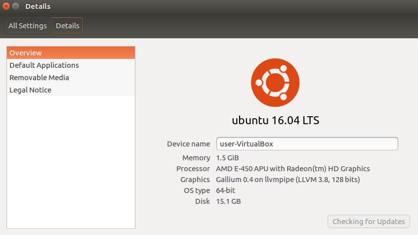 ubuntu version command line