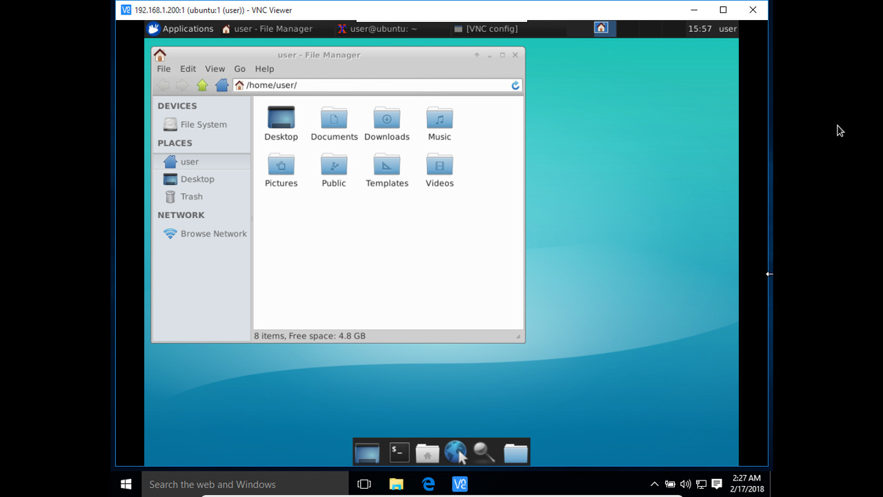 server vnc windows