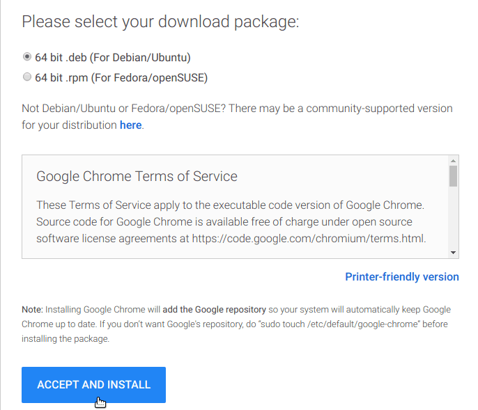 chrome update download