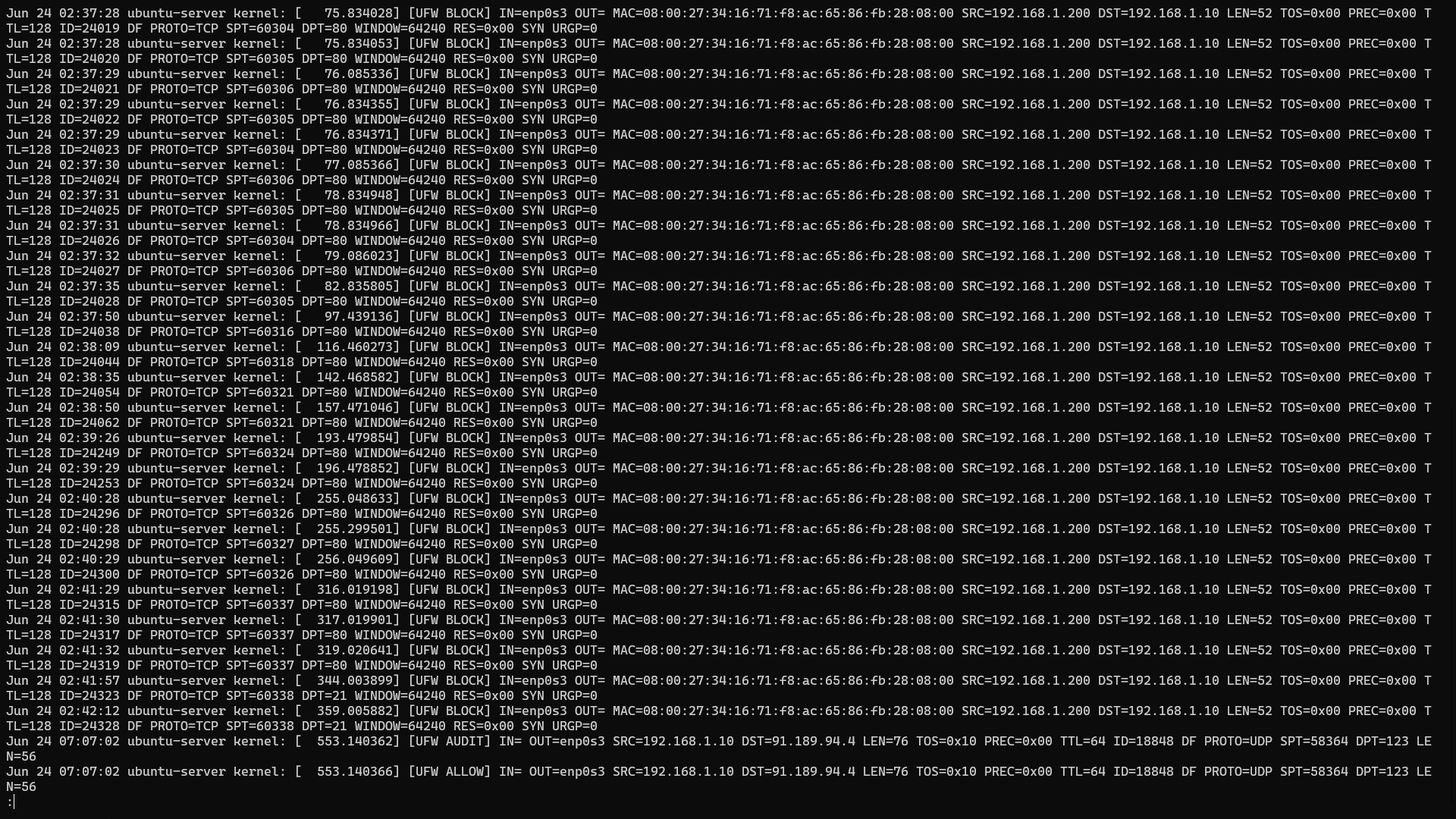 UFW Log – How To Check Firewall Logs in Ubuntu