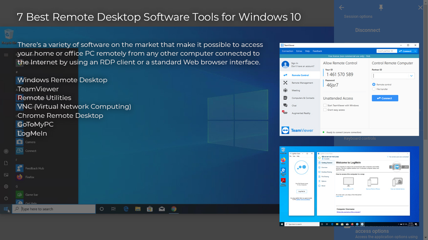 7 Best Remote Desktop Software Tools For Windows 10