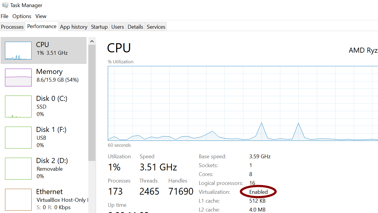 Check if Virtualization Is Enabled in Windows 10 and 11