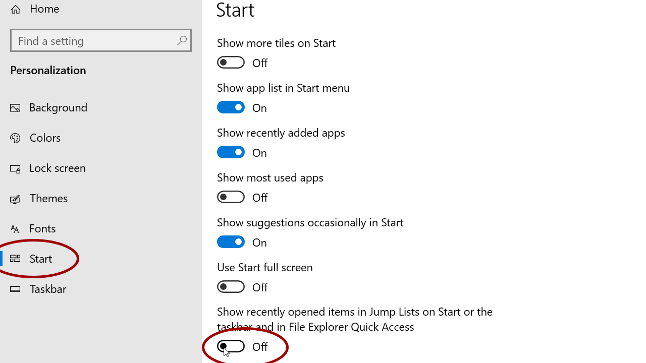 How To Clear Recent Files in Windows 10