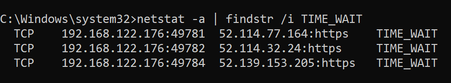 Windows Netstat Command To Check Open Ports In Windows