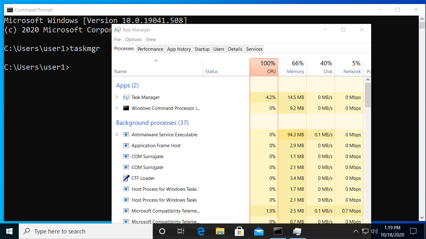 How to Open Task Manager From CMD in Windows | Taskmgr