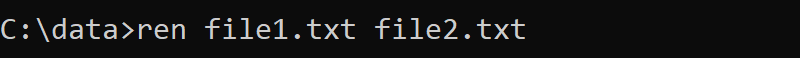 rename files windows