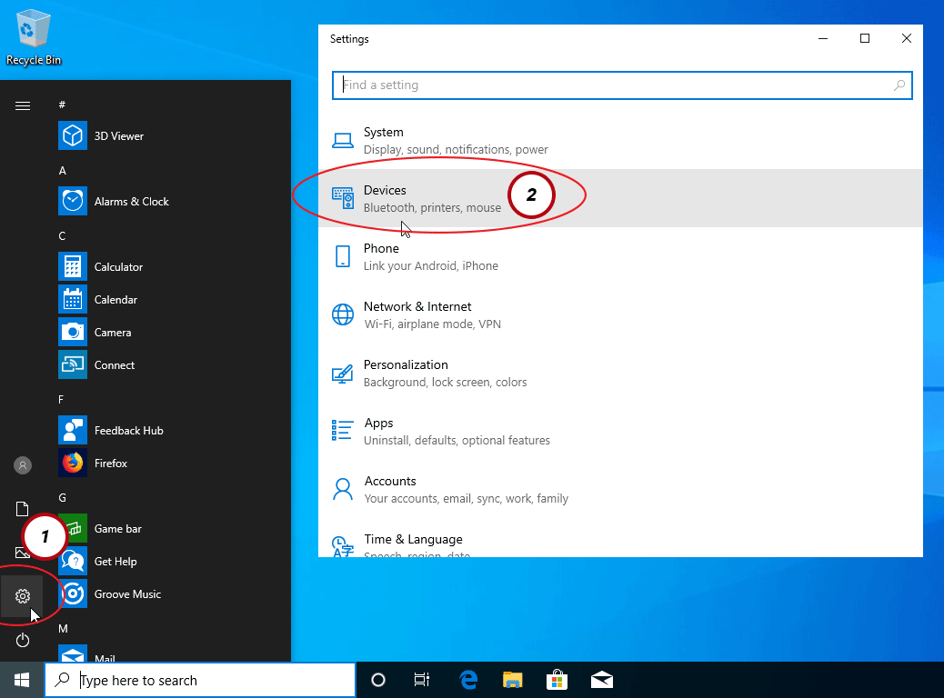 adjust mouse speed windows 10