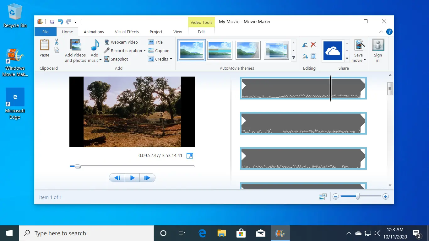 Windows Movie Maker for Windows 10