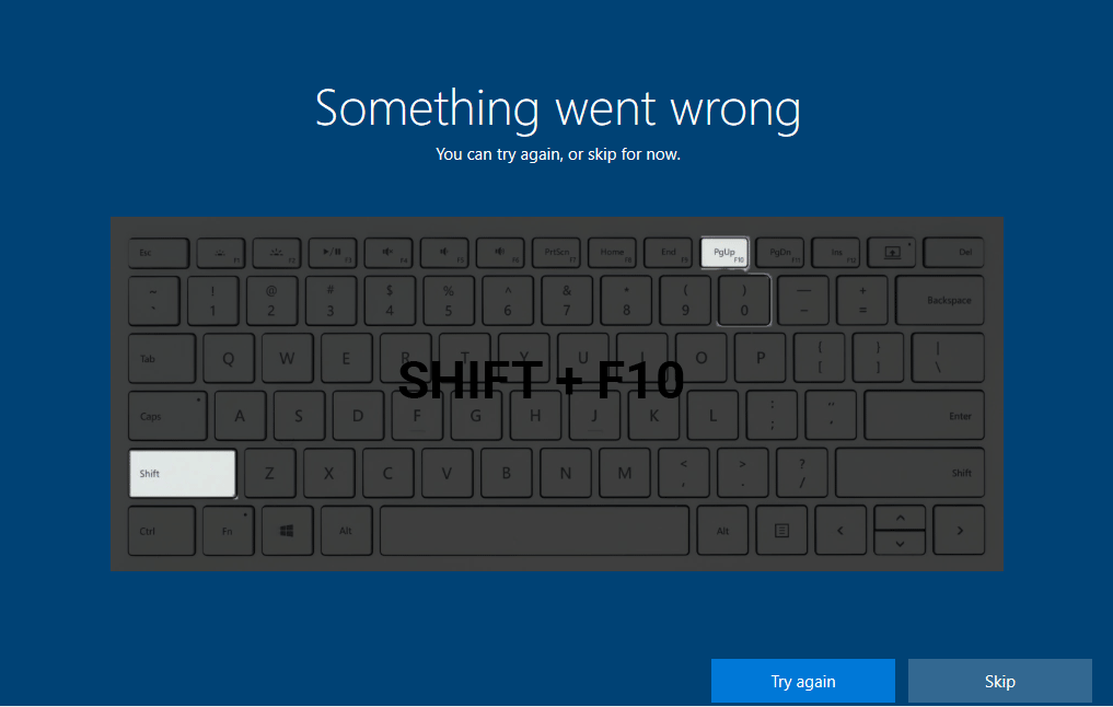 Oobekeyboard Error Windows 10 Virtualbox