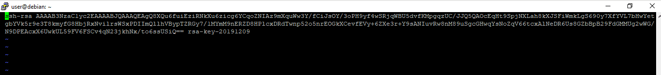 puttygen generate ssh key