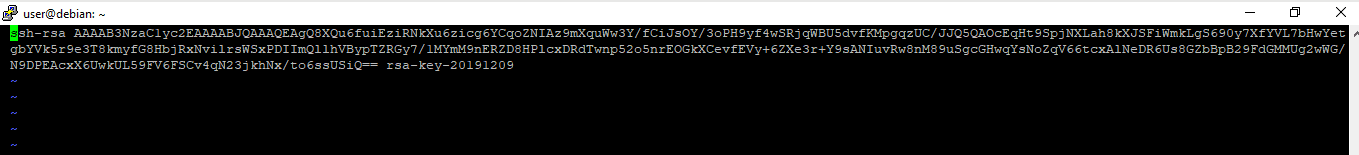 windows terminal ssh private key