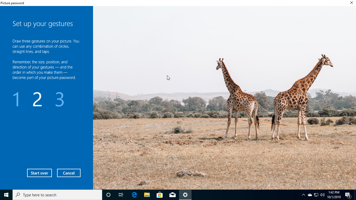 How to Set up a Picture Password in Windows 10