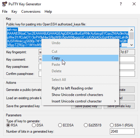 server refused our key putty ssh windows