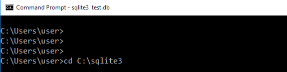 Sqlite 3 Windows 10 Command Prompt
