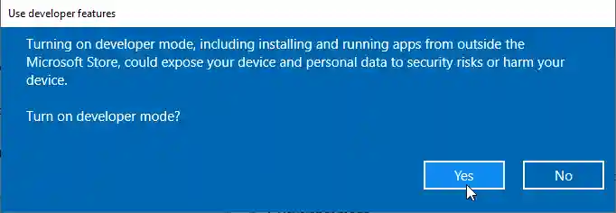 How to Enable Windows 10 Developer Mode
