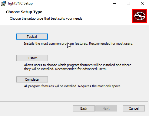 tightvnc server configuration