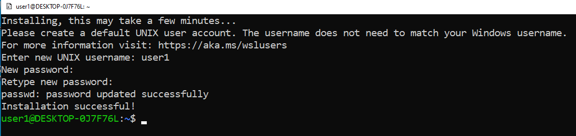 To solve this problem, first, we need to set WSL 1 as the default WSL version