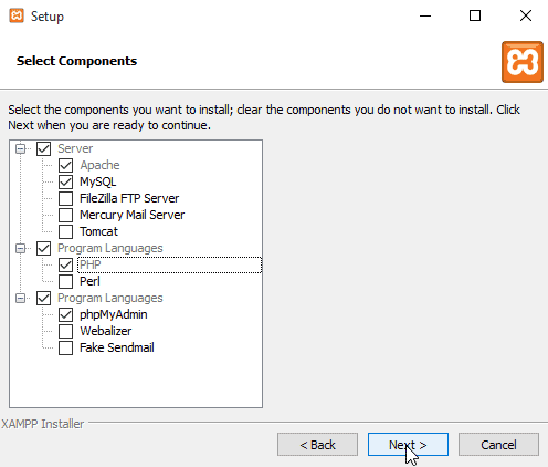 downloading xampp windows 7 64 bits