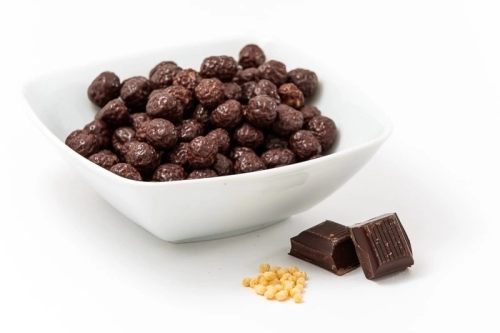 Chocolade Crisp balletjes puur