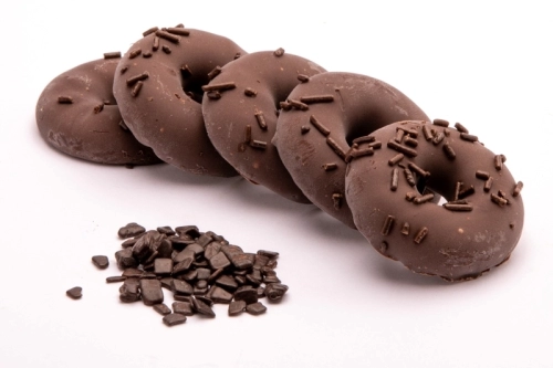Chocolade rings puur met deco