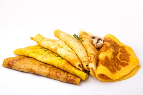 Assortement pannenkoeken