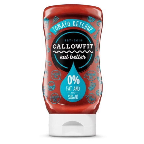 Tomate Ketchup saus CALLOWFIT® geen vet en suiker toegevoegd