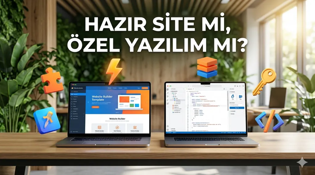 Hazır Site mi, Özel Yazılım mı?