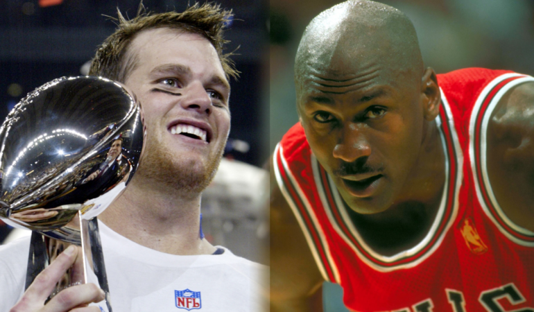 Tom Brady y Michael Jordan fueron de los deportistas que volvieron del retiro / Foto: AFP y Reuters